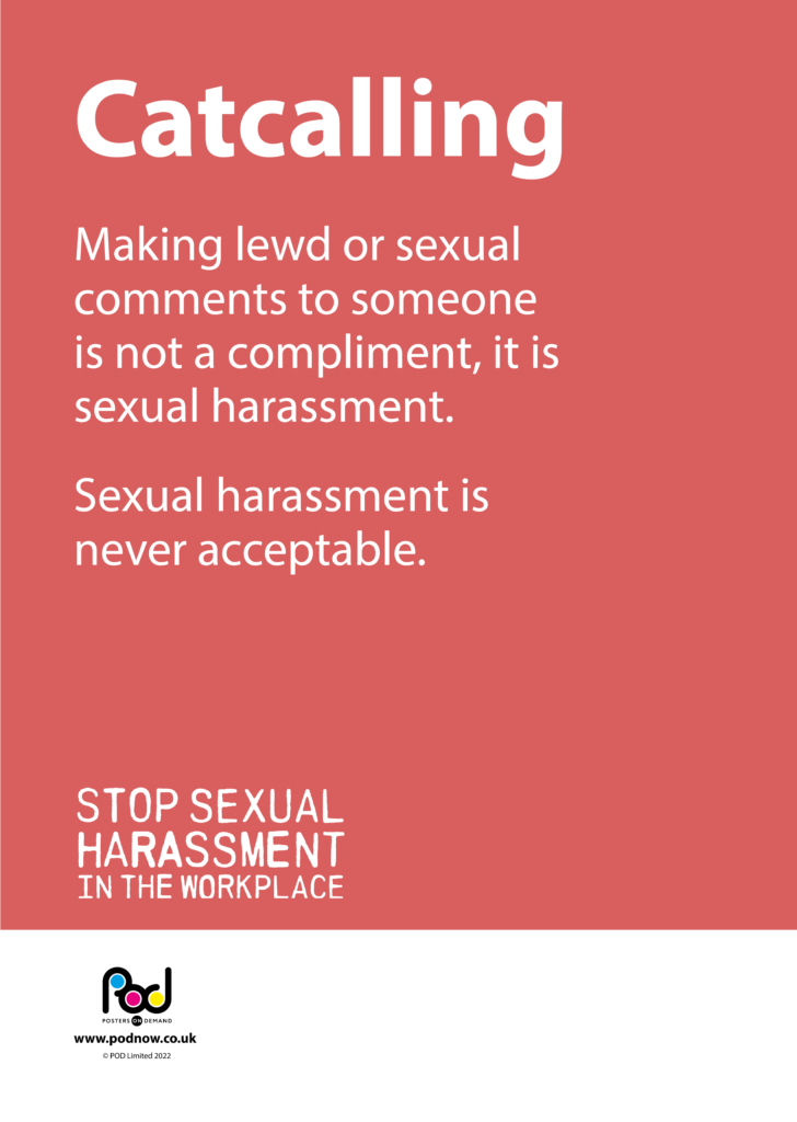 Catcalling POD Posters On Demand