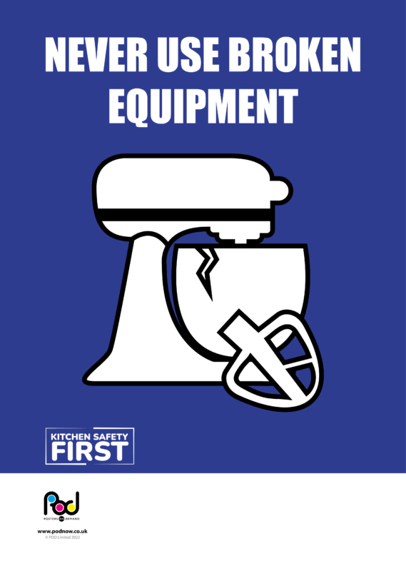 Broken equipment POD Posters On Demand