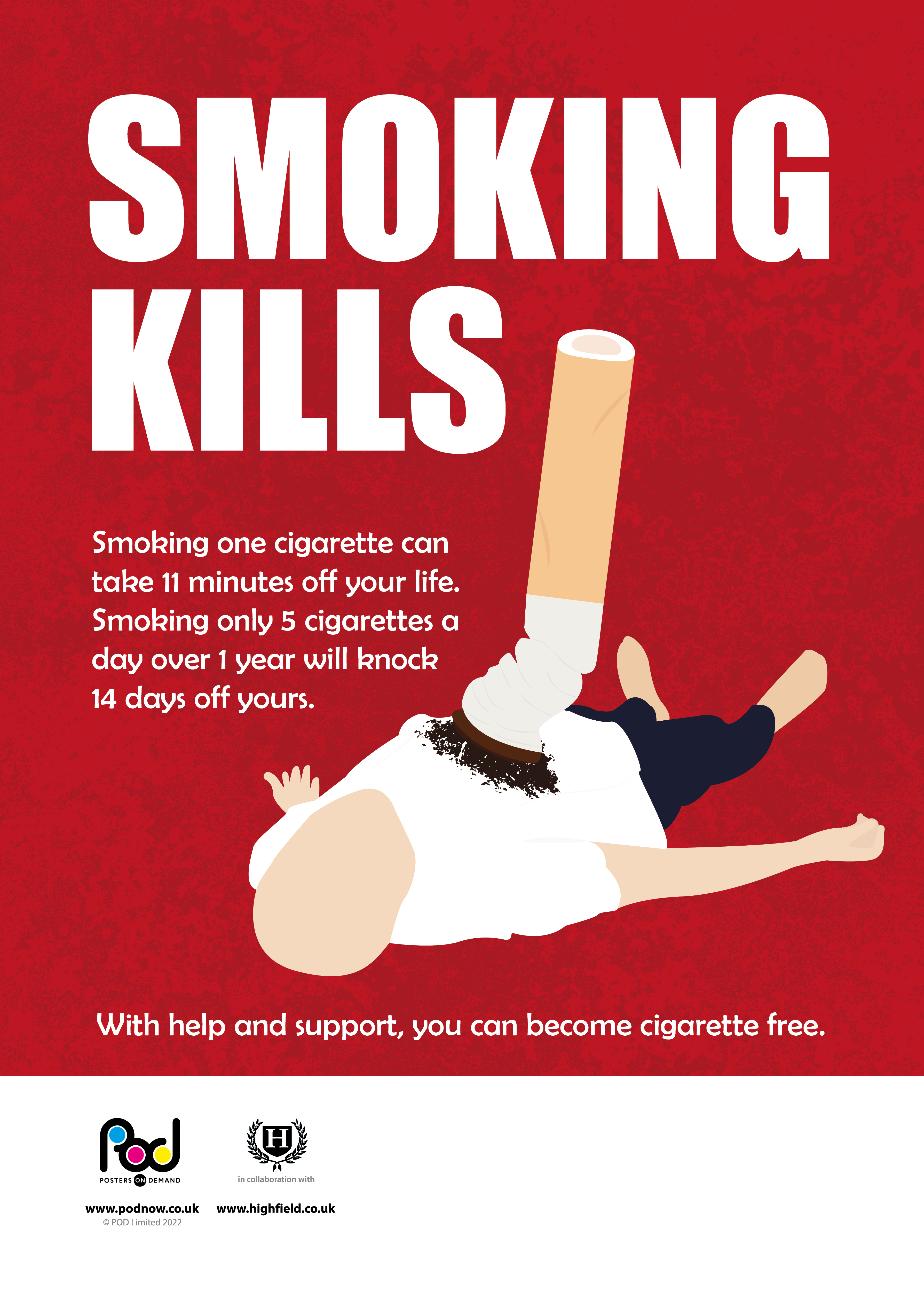 poster on tobacco kills Smoking kills | POD