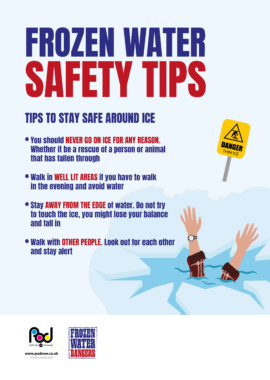 Tips to stay safe around ice