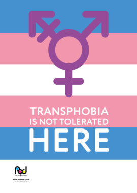 Transphobia is not tolerated here