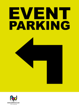 Event Parking - Left turn