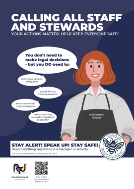 Calling all staff and stewards