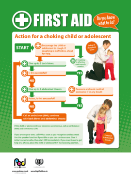 Action for a choking child