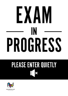 Exam in Progress