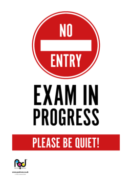 No Entry – Exam