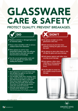 Glassware Care & Safety