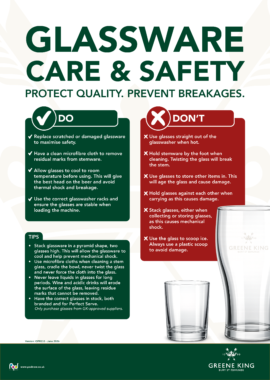 Glassware Care & Safety