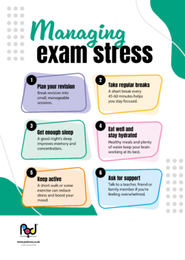 Managing exam stress