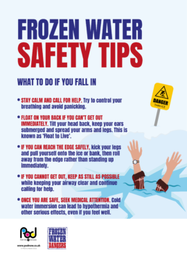 What to do if you fall in