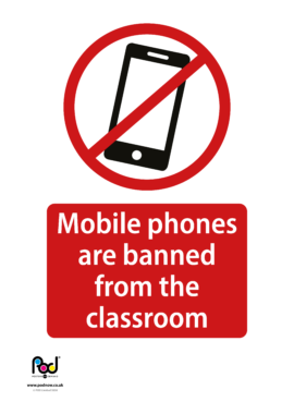 Mobile phones are banned